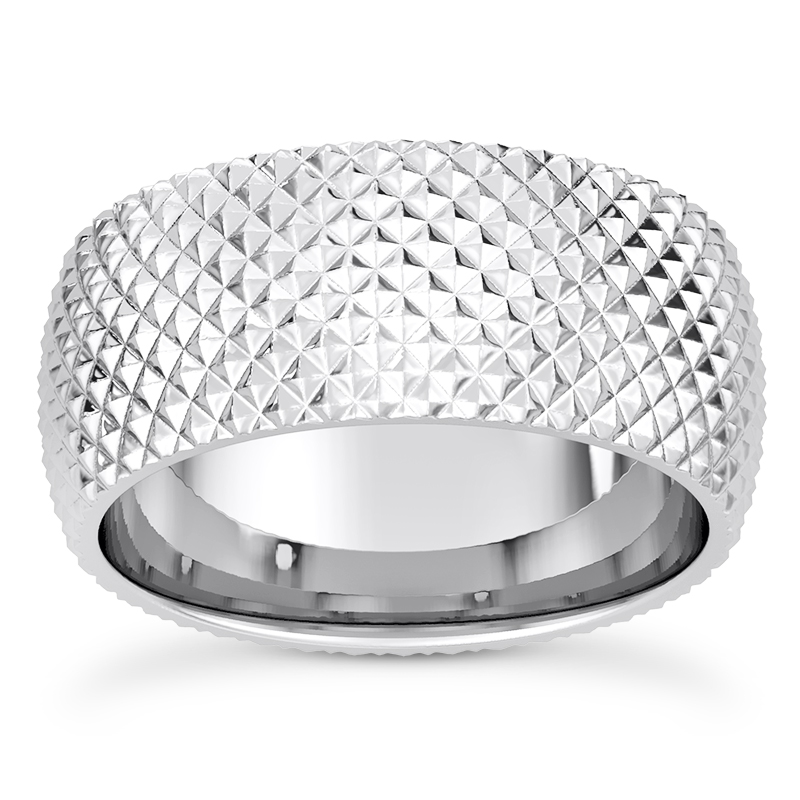 Diamond-Pattern Band (9mm)